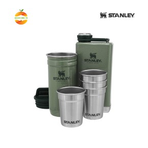 Bộ Bình, Ly Stanley Stainless Steel Shots + Flask Gift Set