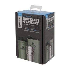 Bộ Bình, Ly Stanley Stainless Steel Shots + Flask Gift Set