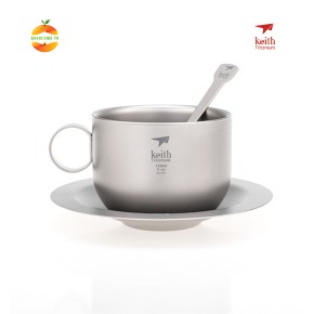 Bộ tách uống trà, cà phê Titanium Keith Ti3601