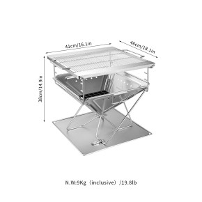 Bếp nướng dã ngoại Campingmoon MT-045