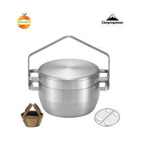 Nồi treo dã ngoại inox không rỉ Campingmoon DO-25