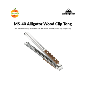 Kẹp gắp đồ nướng BBQ Campingmoon Alligator Clip MS-40 / BKMS-41