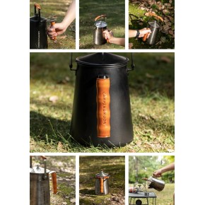 Miếng da bọc chống nóng Campingmoon PT-67 dùng cho ấm đun SW-6 / BKSW-6