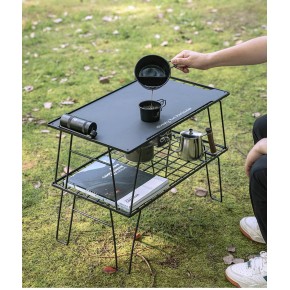 Kệ để đồ đa năng Campingmoon T-235-2T T235-2T T 235 2T (Kệ đôi có túi)