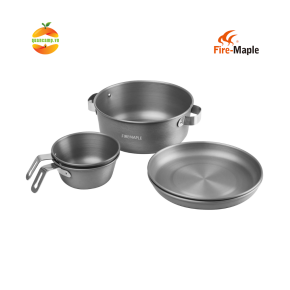 Bộ nồi nhôm nấu ăn Fire Maple Alumium Gourmet 5 món