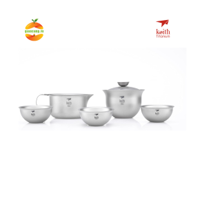 Bộ ấm pha trà Titanium Tea Set KEITH Ti3910