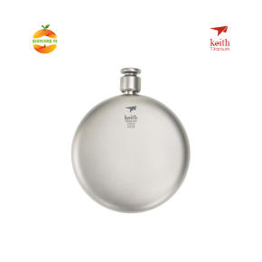 Bình Đựng Rượu Tintanium Keith Ti9303 Kèm Chun + Bao Da
