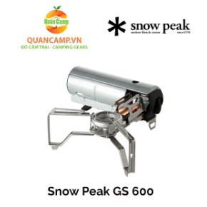 Bếp gas dã ngoại Snow Peak Home & Camp Burner Gs600 Nhật Bản