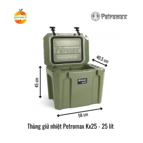Thùng giữ nhiệt Petromax KX25 KX50 (25 LÍT VÀ 50 LÍT)