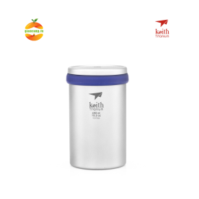 Cốc pha trà titanium Keith Titanium Office Mug with Tea Infuser Ti3520