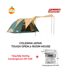 Lều cắm trại Coleman Japan Tough Open 2-Room House (Green)